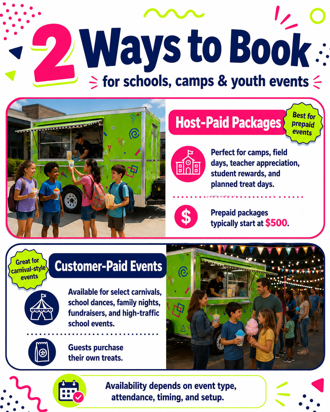 Two Ways to Book